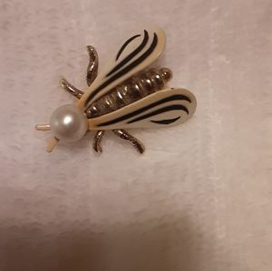 Rhinestone Blonde Vintage Signed Sarah Coventary Brooch